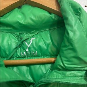Women's Green Puffer Jacket
